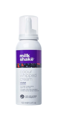 Milkshake Colour Whipped Cream Violet