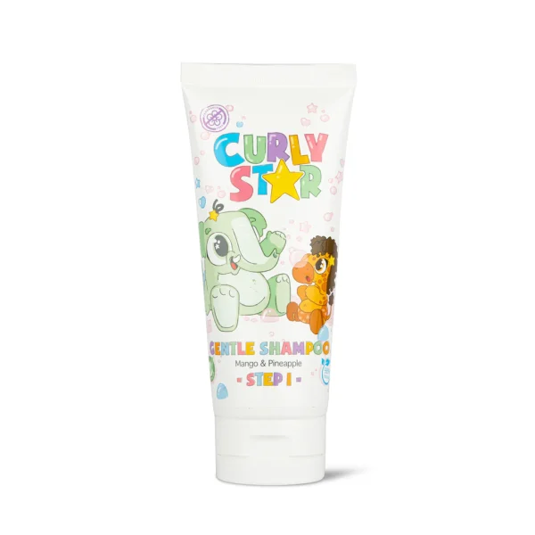 Curly Star Gentle shampoo step 1... 